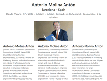 Tablet Screenshot of antoniomolina.com
